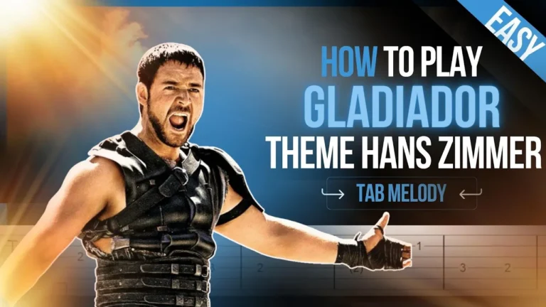Gladiator Theme by Hans Zimmer - FREE TAB EASY