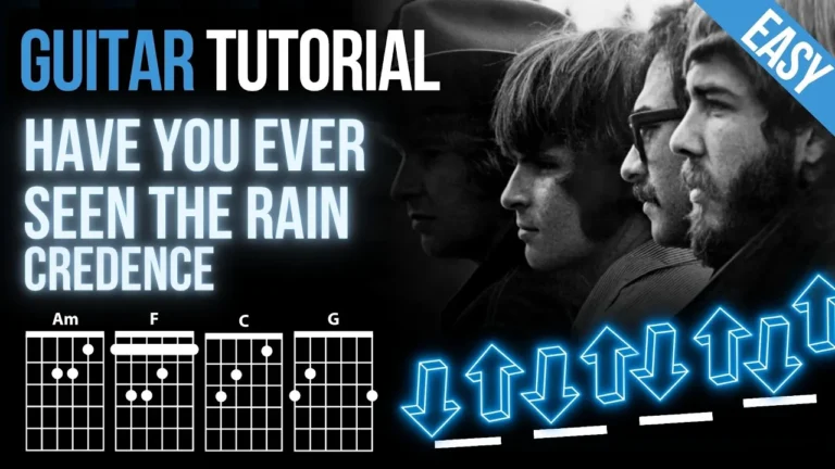 Have You Ever Seen the Rain - Creedence | Guitar Tutorial + Free Tabs