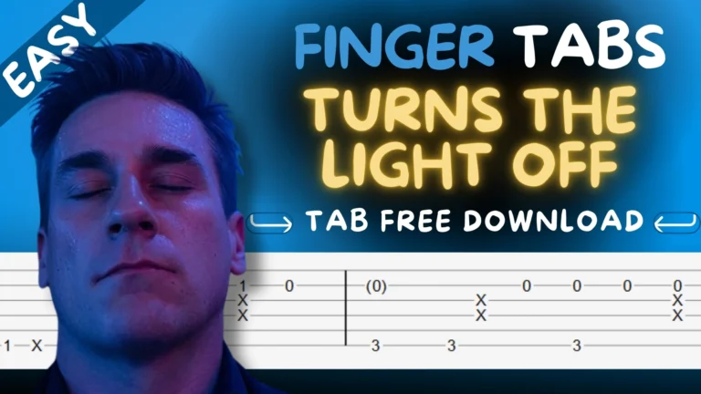 Turns The Light Off Fingerstyle Guitar Tab Free (1)